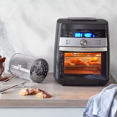 pampered chef deluxe air fryer